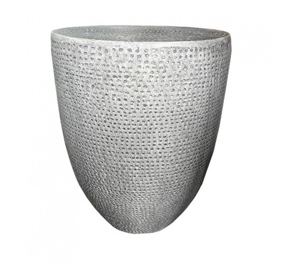 AFRICA SIDE TABLE GREY 36x36xH45cm