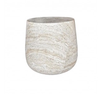 LITHOS SIDE TABLE BEIGE 49x49xH41,5cm