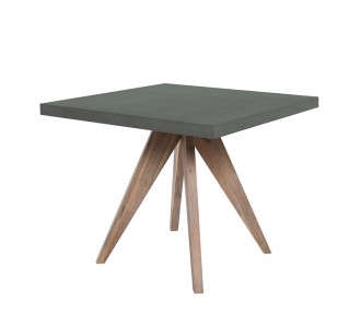 CALDERA TABLE CEMENT 90x90xH74,5cm