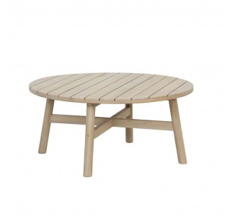 LANAI COFFEE TABLE NATURAL 80x80xH38cm