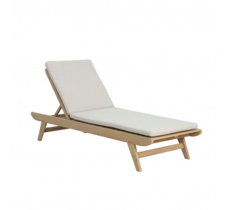 ETOILE SUNBED CUSHION NATURAL BEIGE LIGHT 185x65xH87,5cm