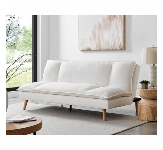 COZY SOFA BED 3SEAT BEIGE 191x103xH84cm