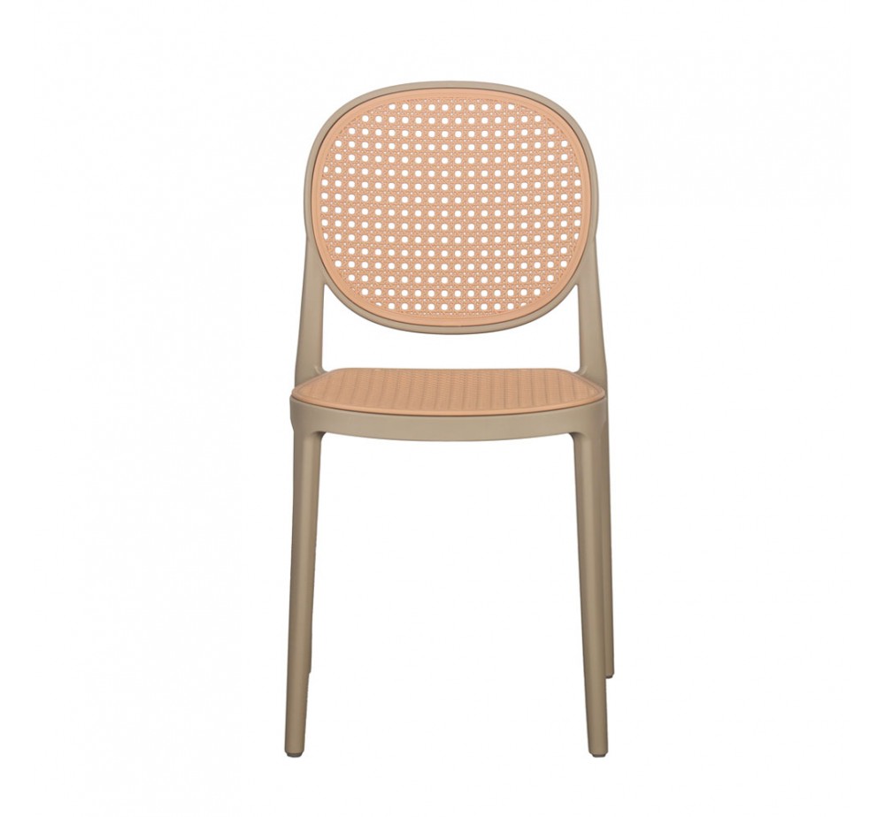 RATTI ΚΑΡΕΚΛΑ LATTE ΦΥΣΙΚΟ 41,5x52xH84cm