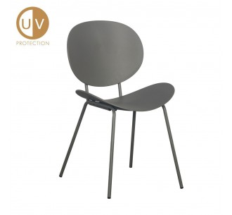 FUTURA CHAIR GREY 51x50xH80,5cm