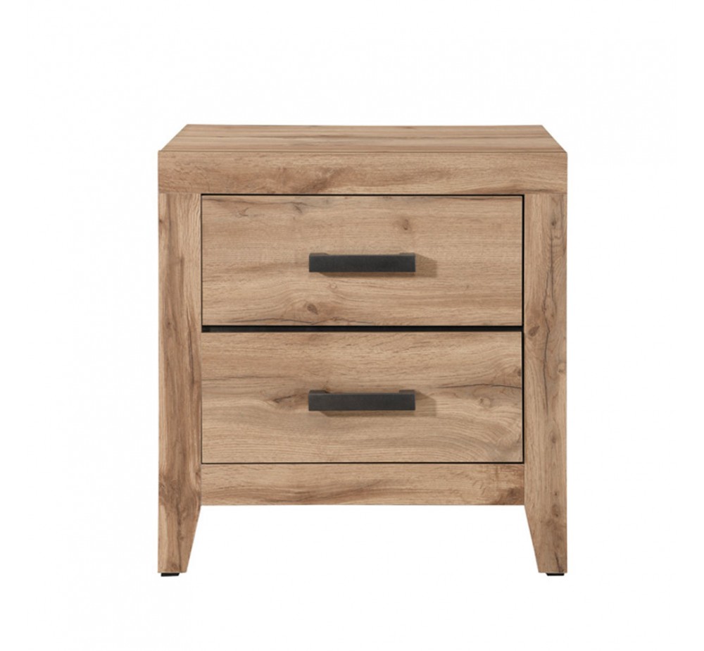 SOLID ΚΟΜΟΔΙΝΟ 2ΣΥΡΤΑΡΙΑ ΦΥΣΙΚΟ 58x41xH62cm