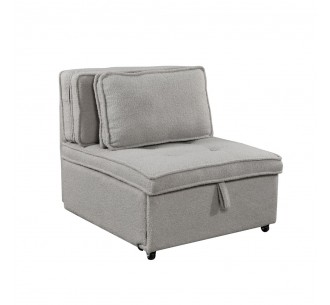 SLEEP ARMCHAIR BED GREY 78x87xH80cm