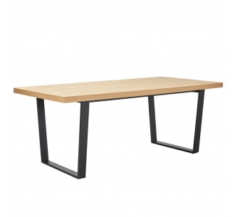 VILLE ΤΡΑΠΕΖΙ ΦΥΣΙΚΟ OAK 200x100xH76cm