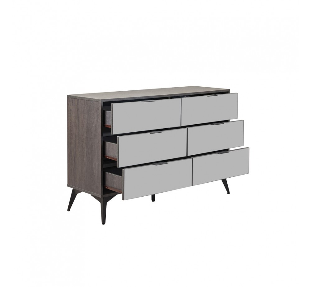 SPECCHIO ΣΥΡΤΑΡΙΕΡΑ 6ΣΥΡΤΑΡΙΑ ΜΑΥΡΟ OAK ΚΑΘΡΕΠΤΗΣ 120x39xH80cm