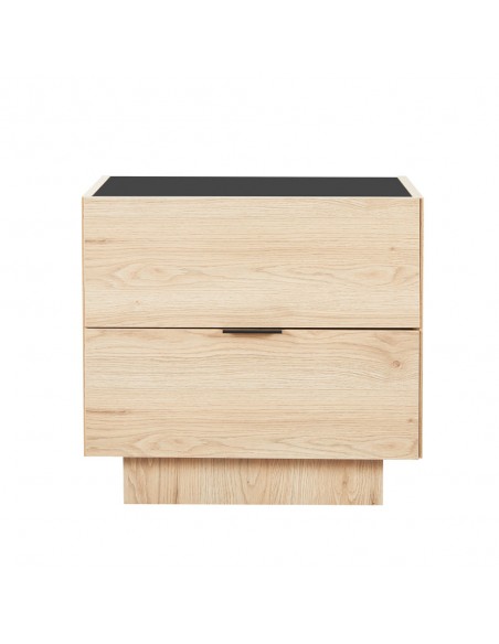 CUBIUS ΚΟΜΟΔΙΝΟ 2ΣΥΡΤΑΡΙΑ ΦΥΣΙΚΟ 58x39xH54,2cm