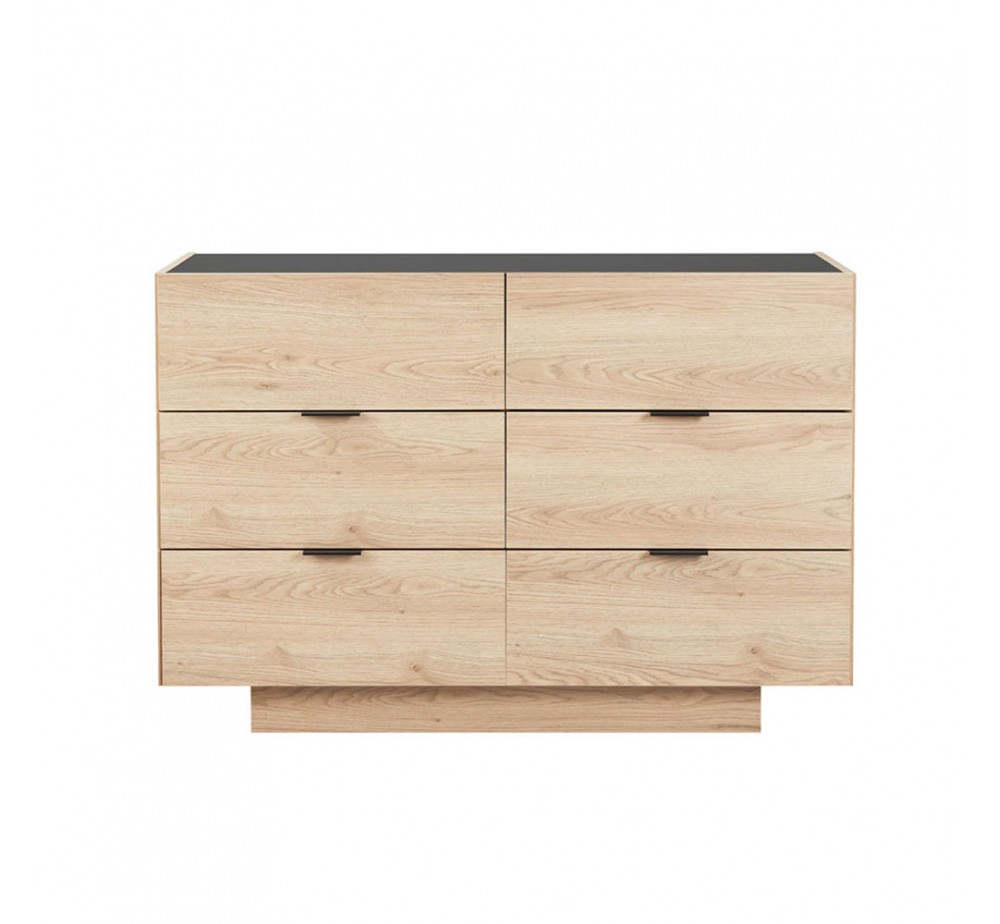 CUBIUS ΣΥΡΤΑΡΙΕΡΑ 6ΣΥΡΤΑΡΙΑ ΦΥΣΙΚΟ 120x45,4xH81cm
