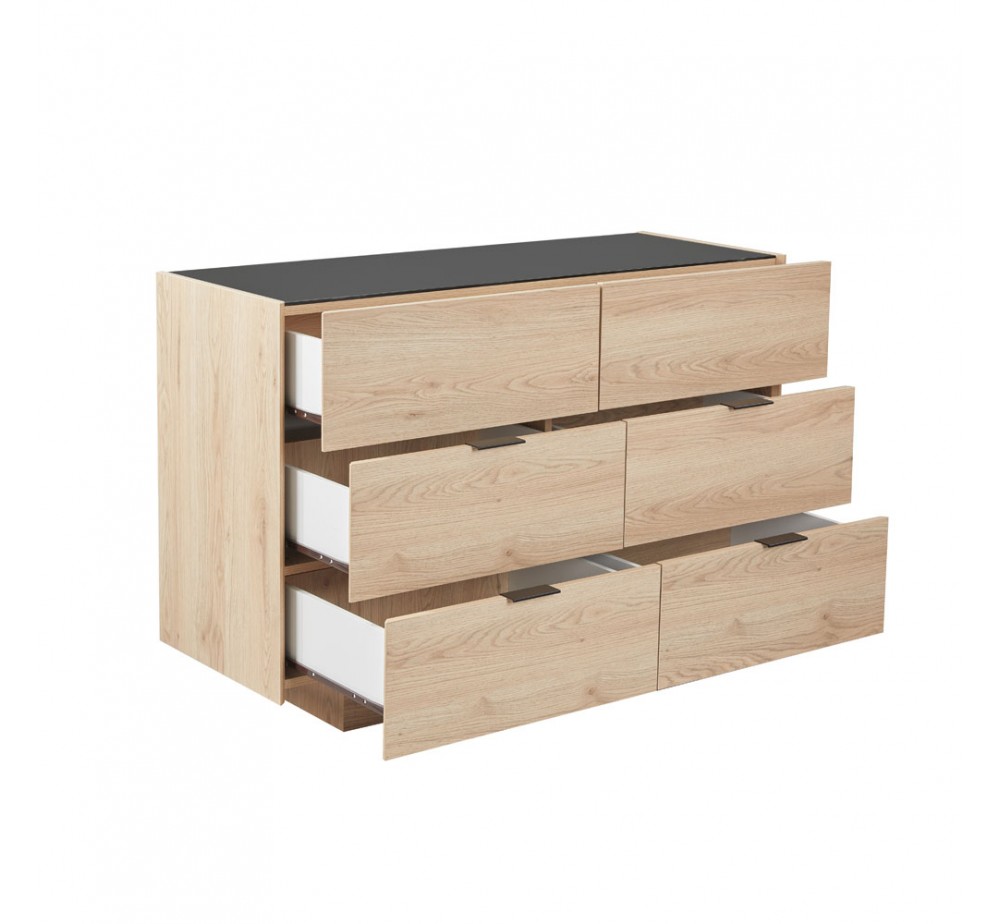 CUBIUS ΣΥΡΤΑΡΙΕΡΑ 6ΣΥΡΤΑΡΙΑ ΦΥΣΙΚΟ 120x45,4xH81cm