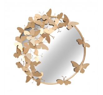 SCIAME MIRROR WALL GOLD 64x7,5xH63cm