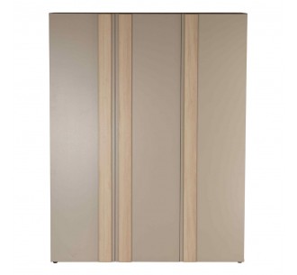 CAPPUCCINO WARDROBE 3DOORS LATTE SONOMA 140x52xH180cm
