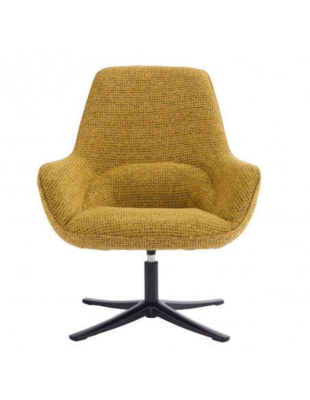 TIFFANY ΠΟΛΥΘΡΟΝΑ ΠΕΡΙΣΤΡΕΦΟΜΕΝΗ ΚΙΤΡΙΝΟ ΜΕ PATTERN 80x75xH90cm