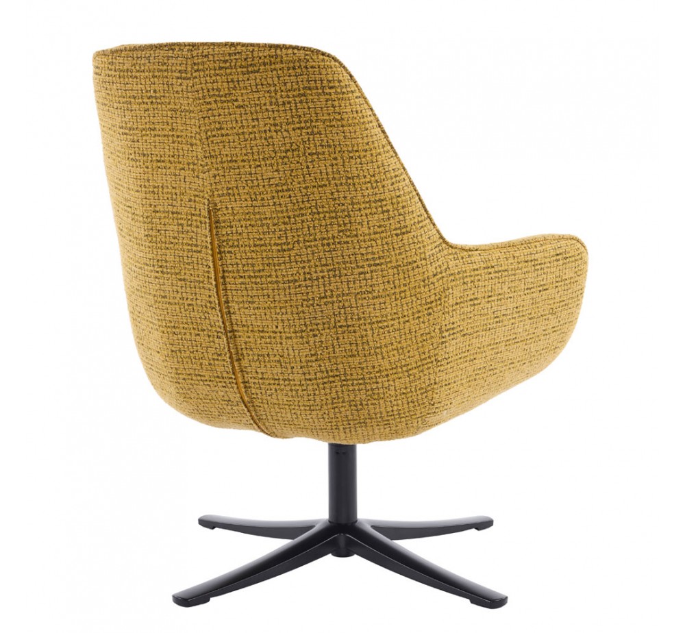 TIFFANY ΠΟΛΥΘΡΟΝΑ ΠΕΡΙΣΤΡΕΦΟΜΕΝΗ ΚΙΤΡΙΝΟ ΜΕ PATTERN 80x75xH90cm