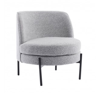 CESTA ΠΟΛΥΘΡΟΝΑ ΓΚΡΙ 71,5x72xH71,5cm