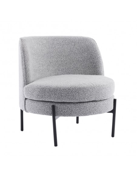 CESTA ΠΟΛΥΘΡΟΝΑ ΓΚΡΙ 71,5x72xH71,5cm