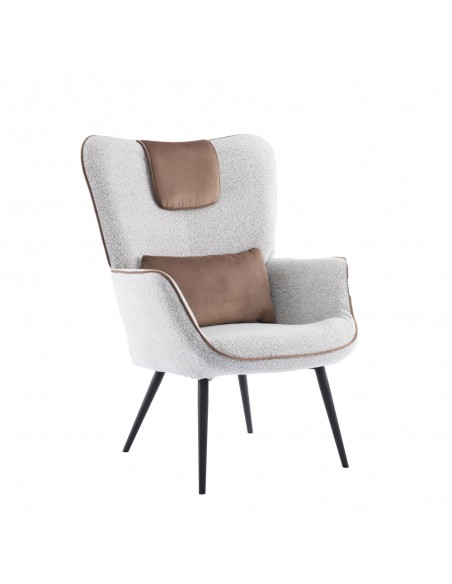 MANIFEST ΠΟΛΥΘΡΟΝΑ BEIGE CAMEL 78,5x71xH99cm