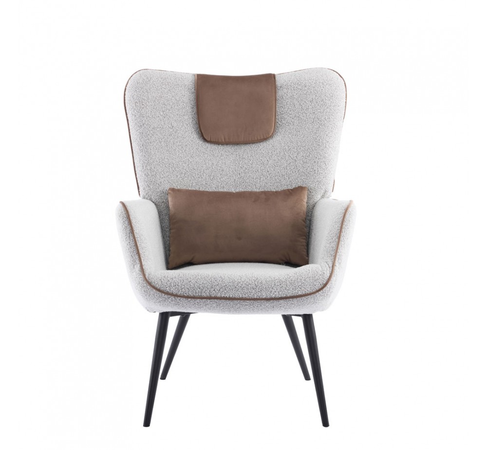 MANIFEST ΠΟΛΥΘΡΟΝΑ BEIGE CAMEL 78,5x71xH99cm