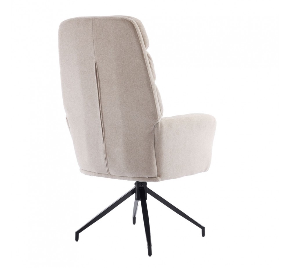 GIRAR ΠΟΛΥΘΡΟΝΑ ΠΕΡΙΣΤΡΕΦΟΜΕΝΗ BEIGE 70x69,5xH113cm