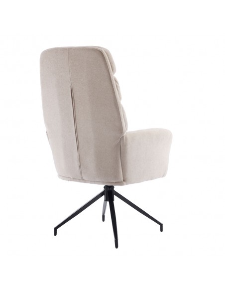 GIRAR ΠΟΛΥΘΡΟΝΑ ΠΕΡΙΣΤΡΕΦΟΜΕΝΗ BEIGE 70x69,5xH113cm