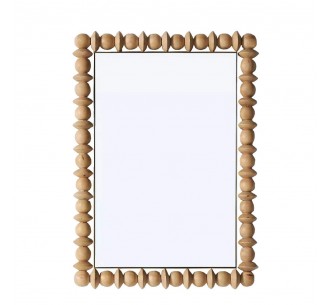 INDIANA MIRROR NATURAL 66xH90cm