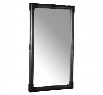 MODERN MIRROR BLACK 90x10,5xH166cm