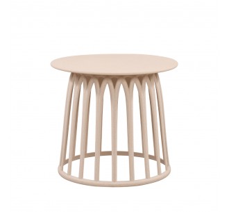 BASKET COFFEE TABLE TERRAZZO 49,5x49,5xH44cm