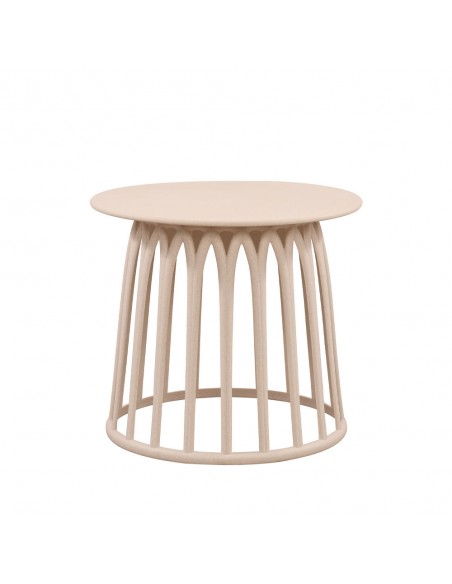 BASKET COFFEE TABLE TERRAZZO 49,5x49,5xH44cm