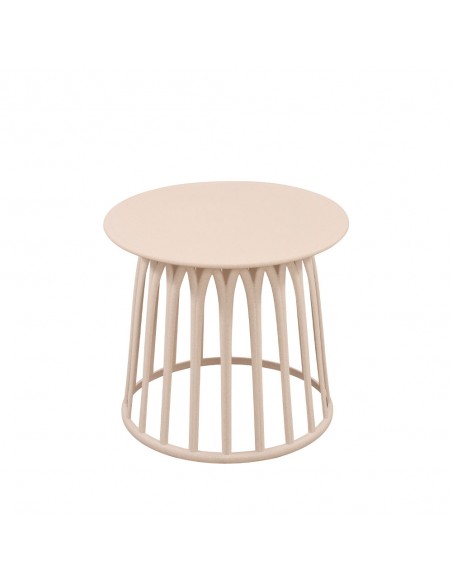 BASKET COFFEE TABLE TERRAZZO 49,5x49,5xH44cm
