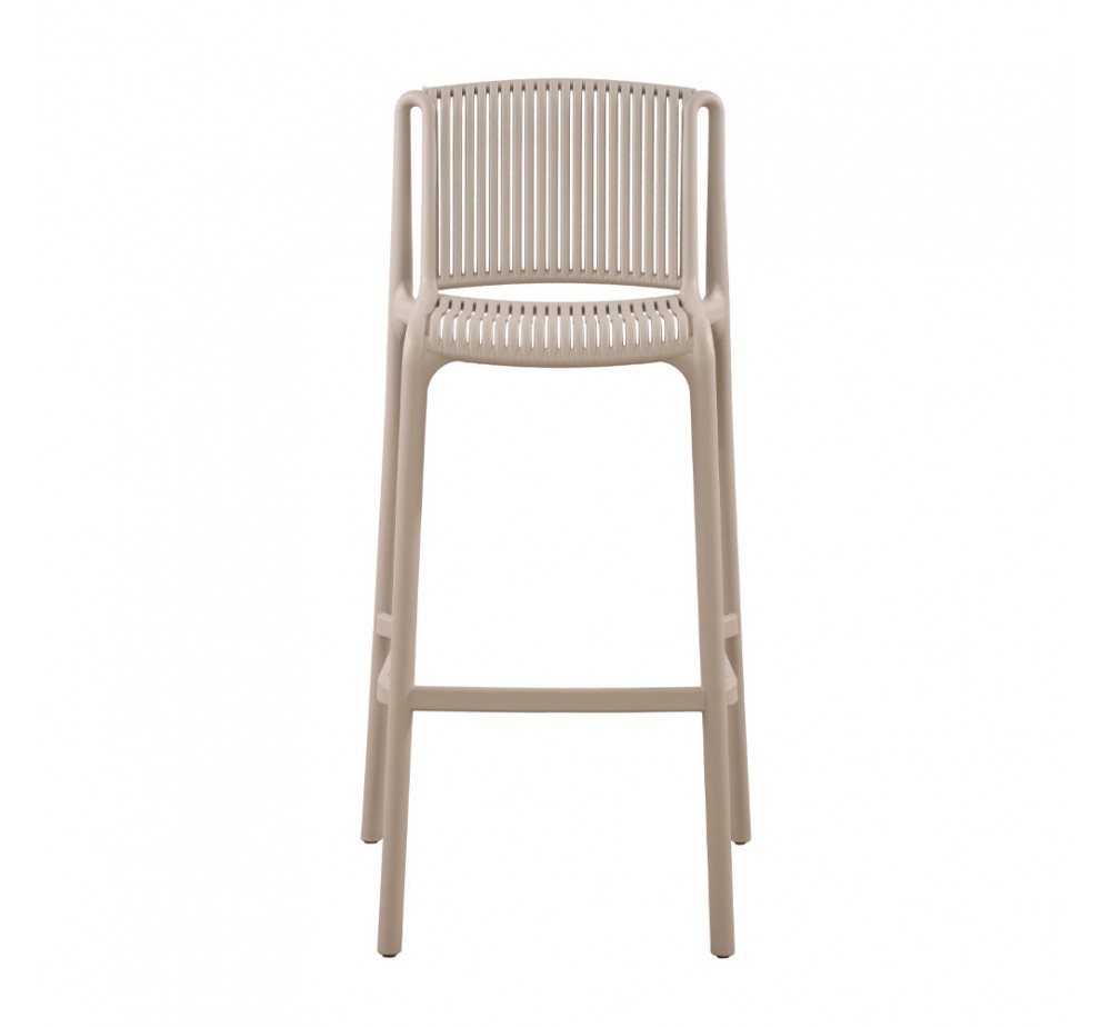 POLLY ΣΚΑΜΠΟ BAR ΓΚΡΙ ΑΝΟΙΧΤΟ 41x47xH100,5cm