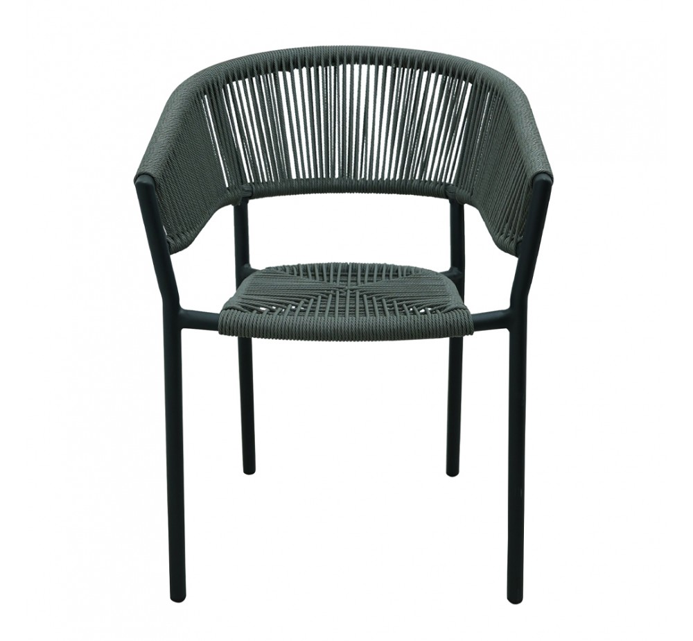 BREEZE ΚΑΡΕΚΛΑ ΓΚΡΙ 56x60xH78cm