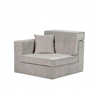 MEXICO ΠΟΛΥΘΡΟΝΑ ΜΕ ΜΠΡΑΤΣΟ BEIGE 101x101xH83cm