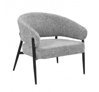 MORITZ ARMCHAIR GREY 73x72xH75cm