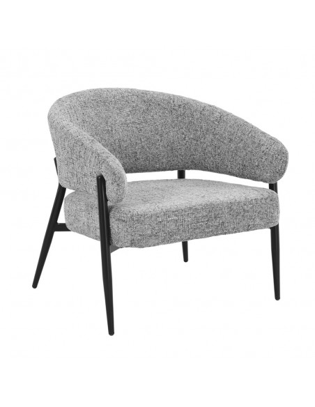 MORITZ ΠΟΛΥΘΡΟΝΑ ΓΚΡΙ 73x72xH75cm
