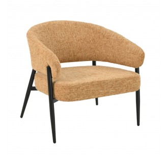 MORITZ ARMCHAIR MUSTARD 73x72xH75cm