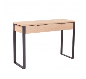 CUBIUS CONSOLE 2DRAWERS NATURAL 118x39xH78cm