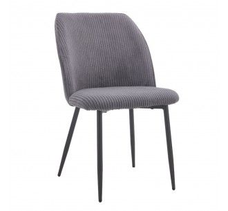 MUSE CHAIR GREY 50x62xH84cm