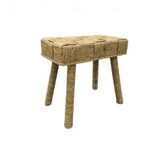 ROPE STOOL NATURAL 48,5x30xH45cm