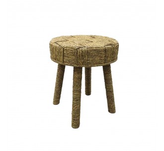 ROPE STOOL NATURAL 38x38xH45cm