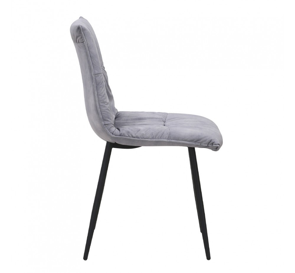 LINEA ΚΑΡΕΚΛΑ ΓΚΡΙ SILVER 47x55xH86cm
