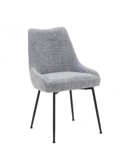 DON CHAIR GREY 52x57xH86,5cm