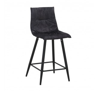 LINEA STOOL BAR ANTRACITE 42x51xH84cm