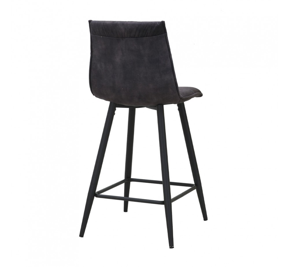 LINEA ΣΚΑΜΠΟ BAR ΑΝΘΡΑΚΙ 42x51xH84cm