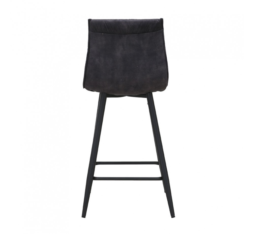 LINEA ΣΚΑΜΠΟ BAR ΑΝΘΡΑΚΙ 42x51xH84cm