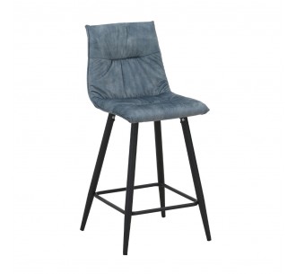 LINEA STOOL BAR WATER GREEN 42x51xH84cm