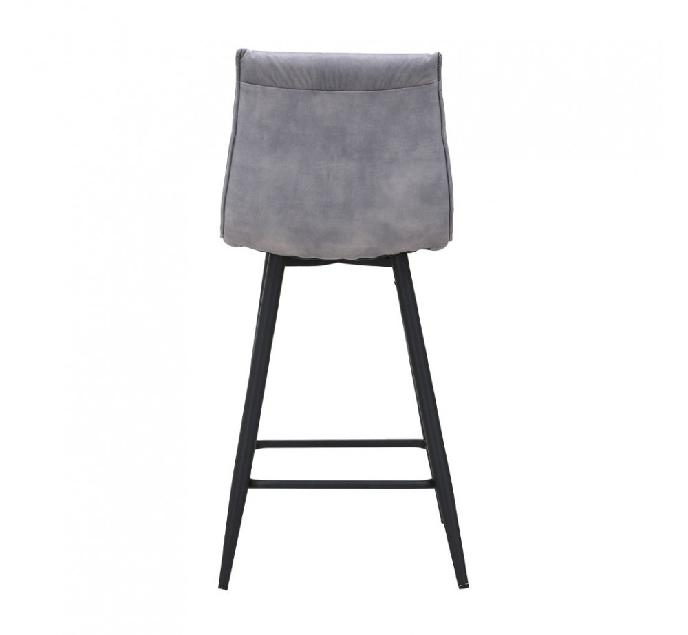 LINEA ΣΚΑΜΠΟ BAR ΓΚΡΙ SILVER 42x51xH84cm