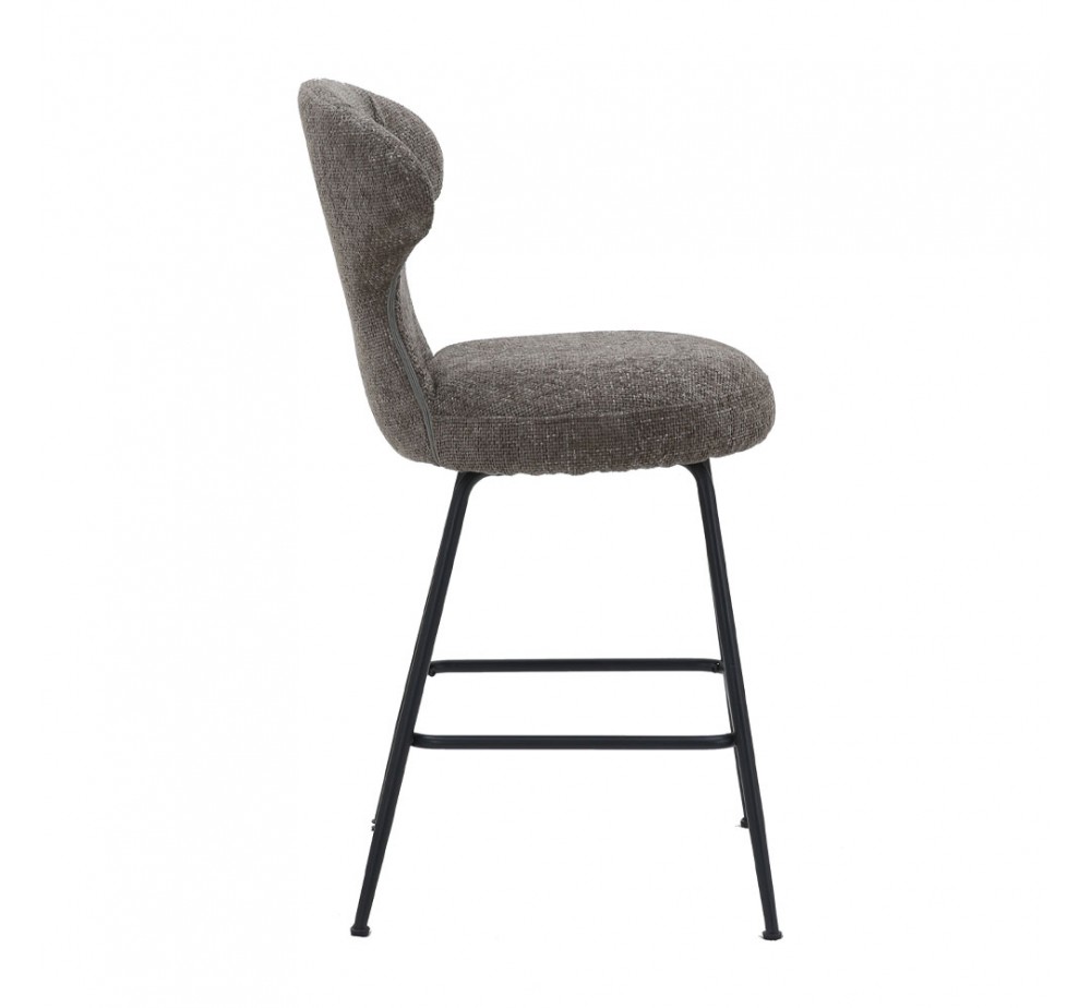 FUNGO ΣΚΑΜΠΟ BAR ΓΚΡΙ 51x55xH97cm