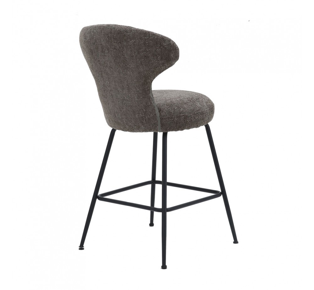 FUNGO ΣΚΑΜΠΟ BAR ΓΚΡΙ 51x55xH97cm