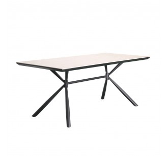 SAHARA ΤΡΑΠΕΖΙ BEIGE ΜΕ ΟΨΗ ΜΑΡΜΑΡΟΥ 180x90xH76cm